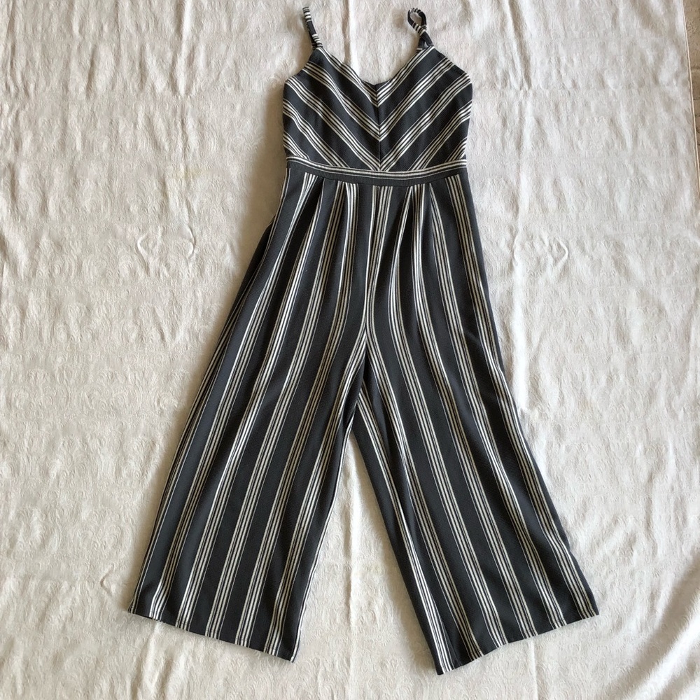 Striped Xhilaration Jumpsuit